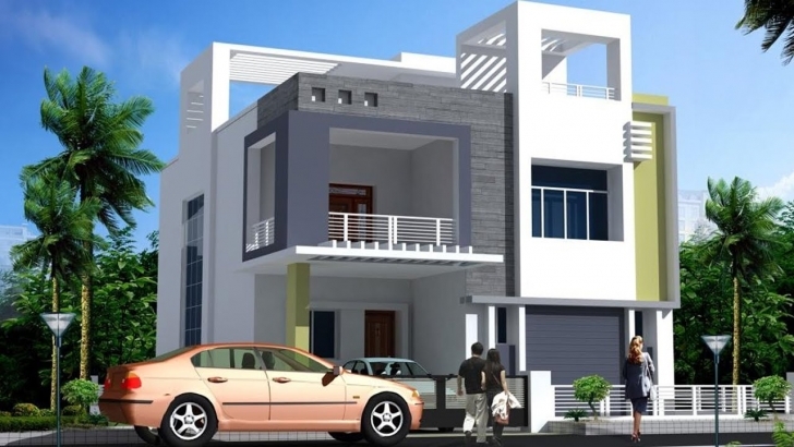 Brilliant Modern Double Floor House Front Elevation Plans And Designs Front Elevation Of House Image