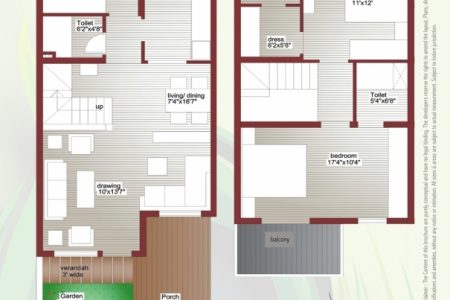 18 By 50 House Map