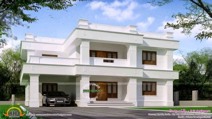 Brilliant Simple Flat Roof House Design - Youtube Simple Flat Roofed Houses Image