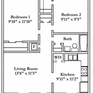 Four Bedroom Flat Floor Plan