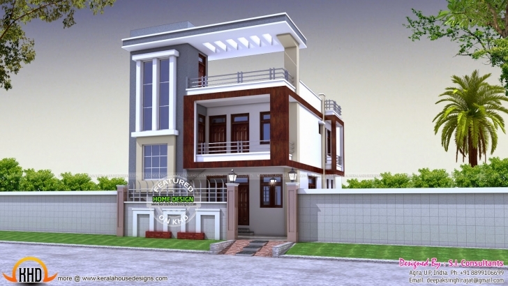 Classy 30*50 House Front Design 25 Feet Front Design Pic