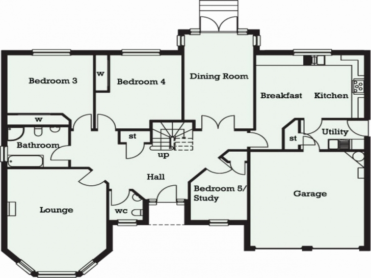 Classy 5 Bedroom House Plans For Free Fresh Free 5 Bedroom Bungalow House Free 4 Bedroom Bungalow House Plans In Nigeria Pic