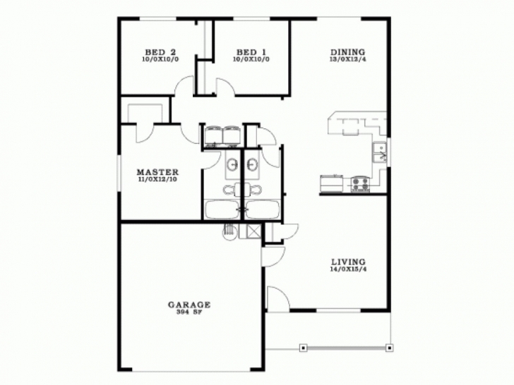 Classy Awesome 3 Bedroom Bungalow House Plans In The Philippines - New Home Bungalow 3 Bedroom House Plans Picture