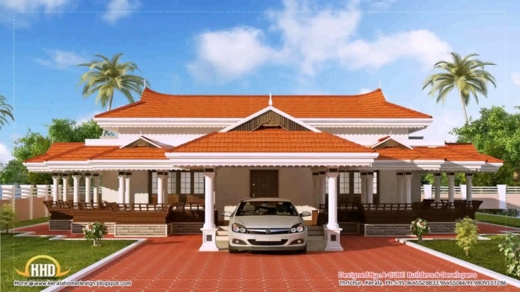 Classy Kerala Style Single Storey House Photos - Youtube Kerala Style Single Floor Home Model Photos Picture
