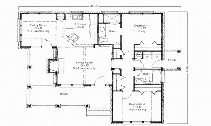 Classy Simple 3 Bedroom House Plans In Nigeria | Ayathebook 3 Bedroom Flat Plan Drawing In Nigeria Photo