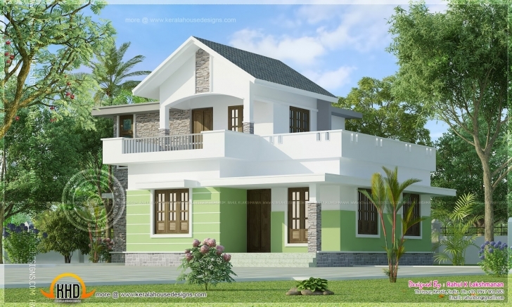 Classy Square Feet Small House Elevation Indian Plans - House Plans | #72627 Small Indian House Images Image