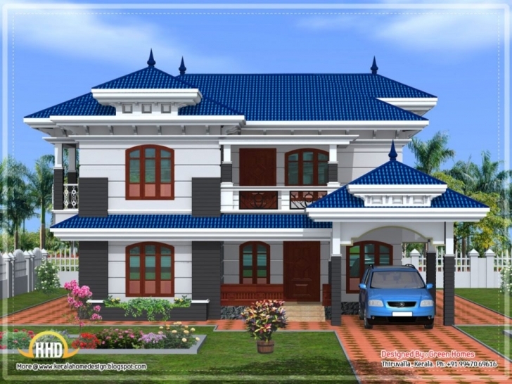 Classy Uncategorized : Home Elevation Designs In India Awesome For Stylish Home Front Stylish Image Photo