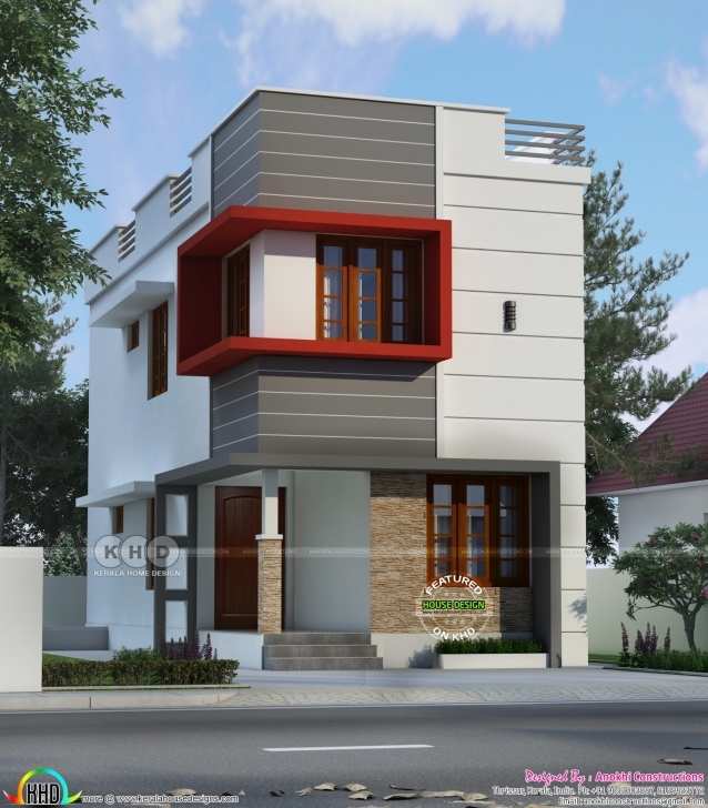 Cool 1200 Sq-Ft. Budget Home In 2 Cent Plot | Kerala Home Design | Bloglovin' Smol House 2Cent Photos Photo