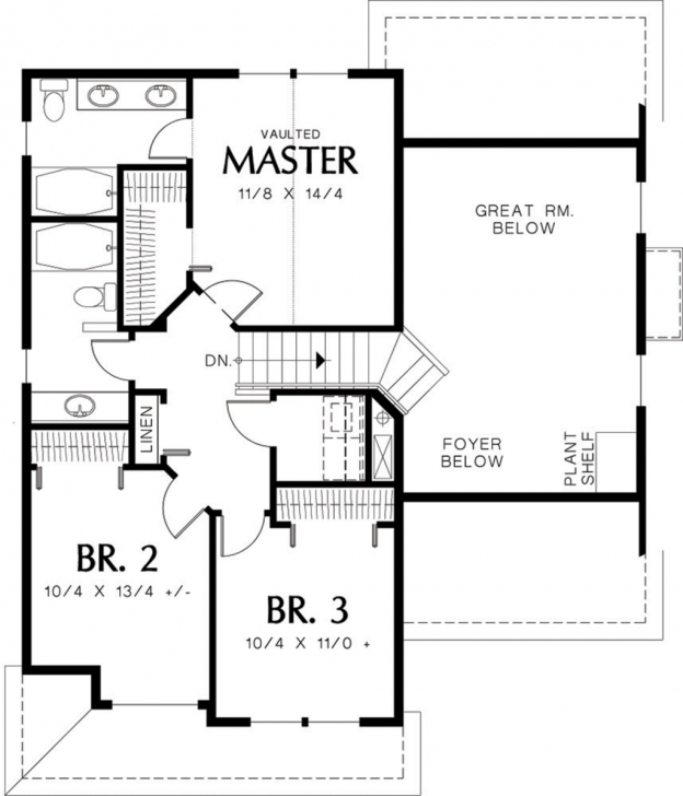 Cool 1500 Square Feet House Plans - Homes Floor Plans 1500 Sq Ft House Plans With Loft Pic