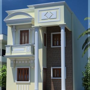 15×50 Front House Desin Image