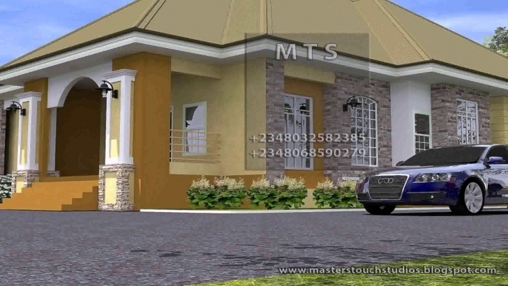 Cool 3 Bedroom House Design In Nigeria - Youtube 3 Bedroom Building Plan In Nigeria Picture