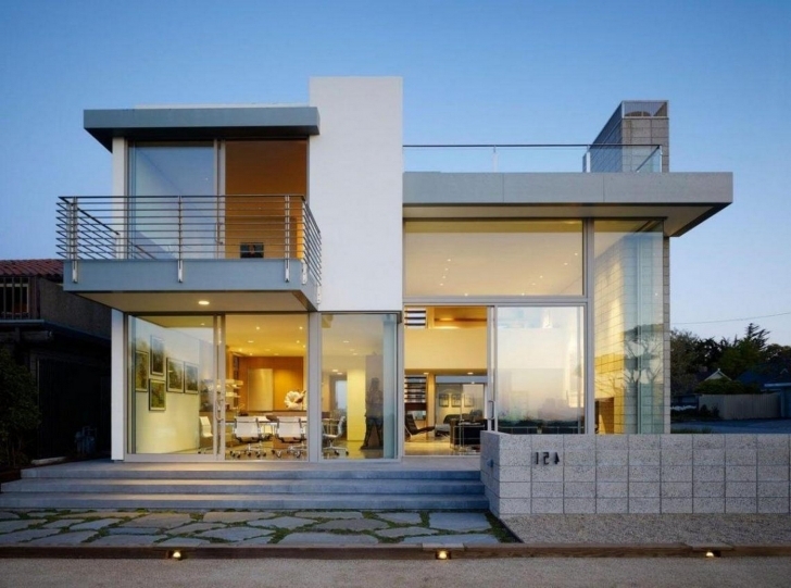 Cool About One Story Houses On Pinterest Modern Two Storey Building Modern House Buildings Photo