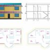 Autocad 2D Civil Drawings With Dimensions