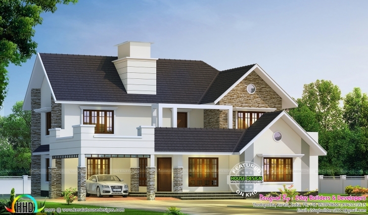 Cool Colonial Style House Plans Perfect May 2017 Kerala Home Design And New House Plans For 2017 Kerala Style Picture