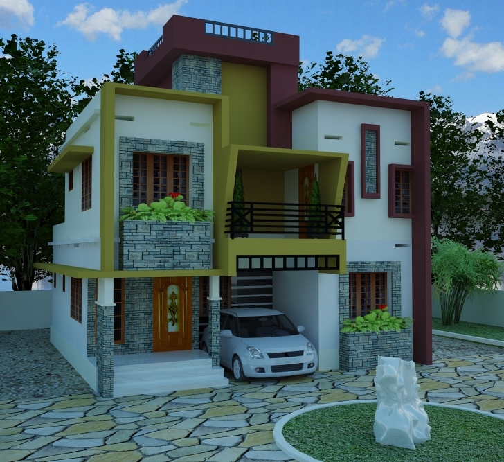 Cool Contemporary Model House Plans | Kerala Model Home Plans Contemporary Model House Image