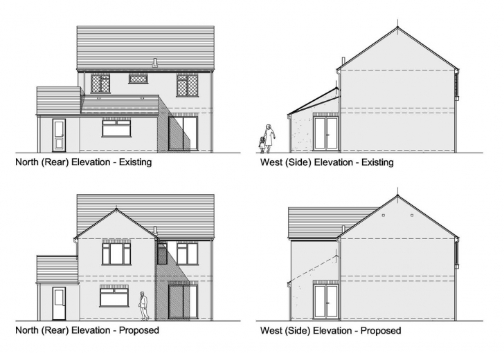 Cool House Plans Section Drawings Plan With Elevation And H2 Planning Plan Elevation Section Of Residential Building Ppt Picture
