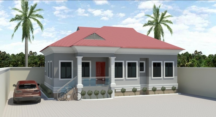 Cool How Much To Build Bedroom House Com Inspirations New Designed Building Designs On Half Plot Of Land Image