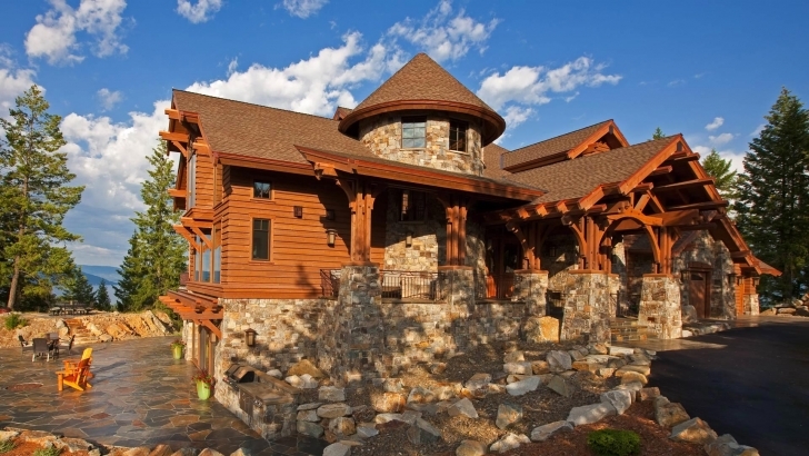 Cool Idaho Mountain Style Home – Mountain Architects: Hendricks Rustic Mountain Home Exteriors Image