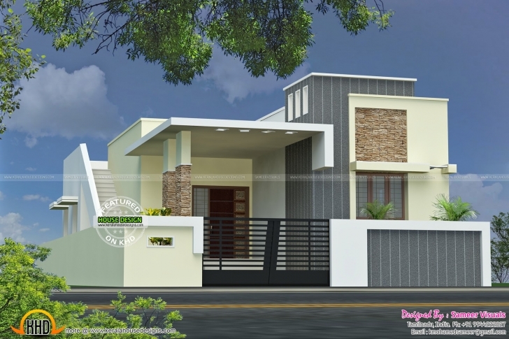 Cool Single Floor House Plan Kerala Home Design Plans - Building Plans Single Floor Home Front Elevation Image