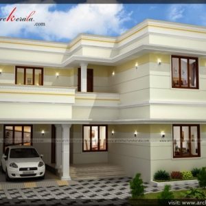 Double Storey House Plans In Kerala