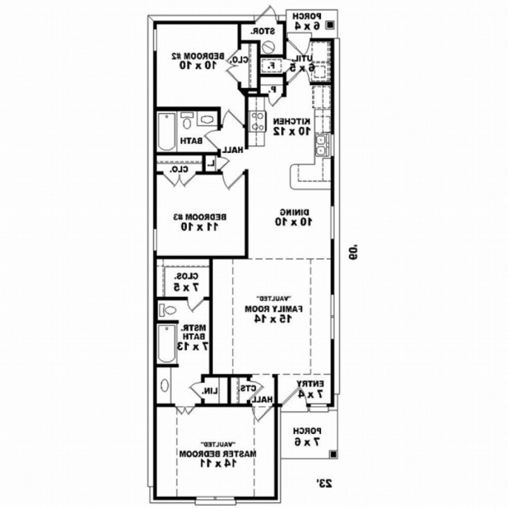 Exquisite 20 X 60 House Plans North Facing - House Plans North Facing House Plans 20 X 60 Pic
