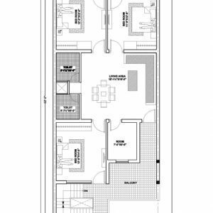 28*60 House Plan