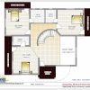 3 Bedroom Bungalow Floor Plan India