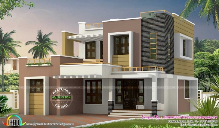 Exquisite Charming Kerala Model House Plans 1500 Sq Ft With Contemporary Home Contemporary Model House Picture