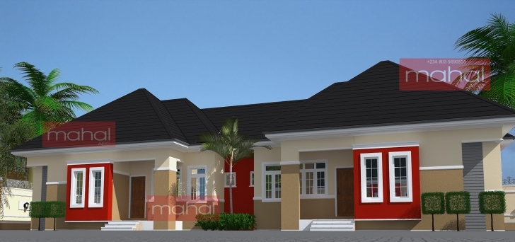 Exquisite Contemporary Nigerian Residential Architecture: Ezinne Flats Best Bungalow Building In Nigeria Picture
