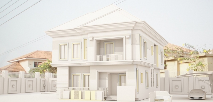 Exquisite Lekki Duplex - Art, Graphics &amp; Video - Nigeria Duplex Designs On Half Plot Of Land Pic