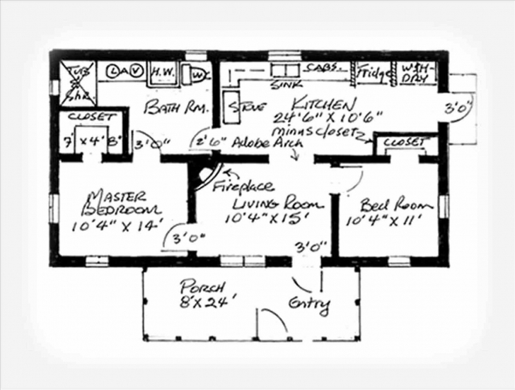 Exquisite Simple 3 Bedroom House Plans Without Garage | Musicdna Simple 3 Bedroom House Plans Without Garage Pic