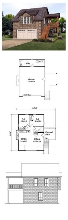 Fantastic 56 Best Garage Apartment Plans Images On Pinterest | Garage 22×42 House Plan Car Parking Pic