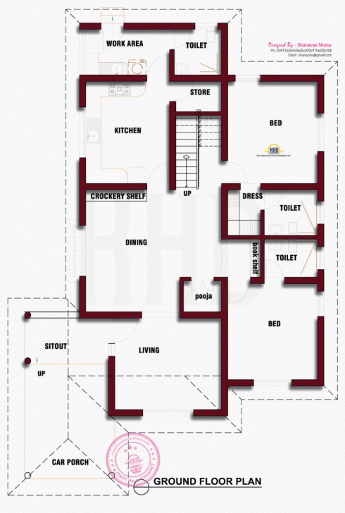 Fantastic Architectures : Home Architecture House For Lakhs In Kerala Home Kerala House Plans With Estimate Pic