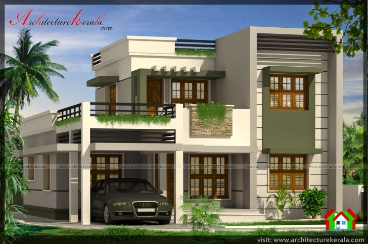 Fantastic Below 2000 Square Feet House Plan And Elevation - Architecture Kerala Kerala House Elevation Models Photo