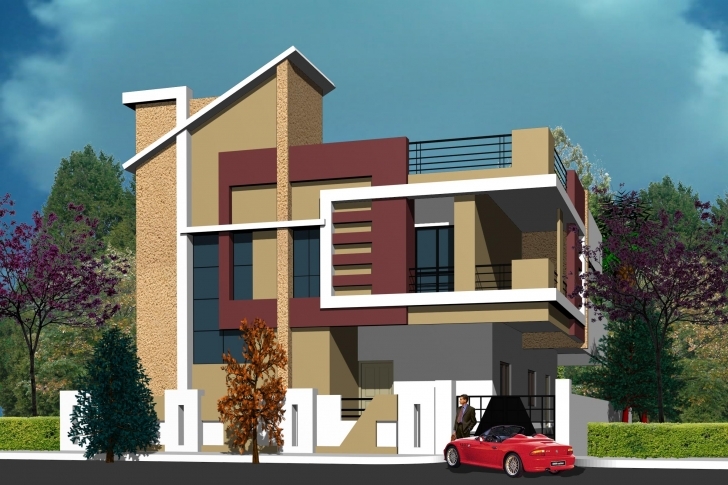 Fantastic Gharexpert Elevation - Nisartmacka Gharexpert Front Elevation Image