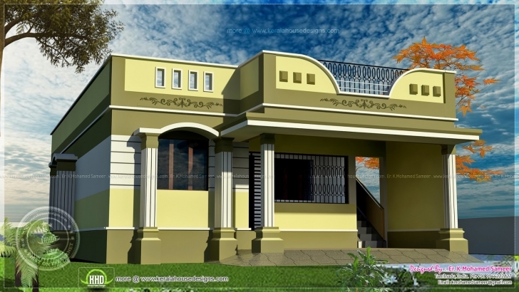 Fantastic Indian Home Portico Design - Mellydia - Mellydia Simple House Front Elevation Designs For Single Floor Image