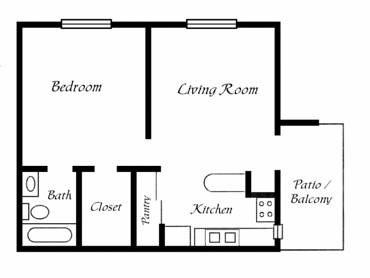 Fantastic Simple House With Floor Plan - Homes Floor Plans Simple House Plans Picture