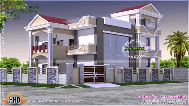 Fascinating Duplex Home Design Plans 3D - Youtube 3D Pictures Of A Duplex Image