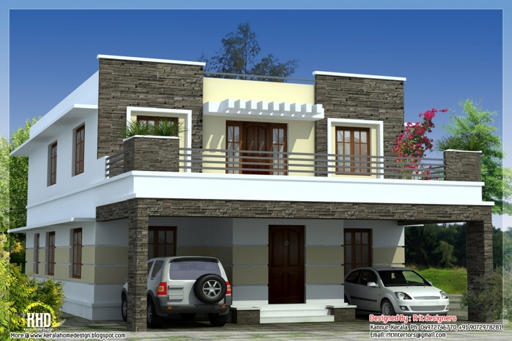 Fascinating Front Side Balcony Design | Izfurniture Front Balcony Wall Design Picture