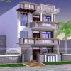 20*60 House Front Elevation
