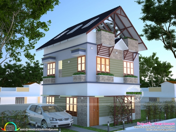 Fascinating House Plan For 2 Cent | Kerala Home Design | Bloglovin' 2 Cent House Plan Photos Picture