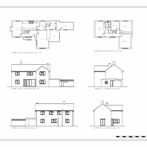 Simple Housing Plan Elevation