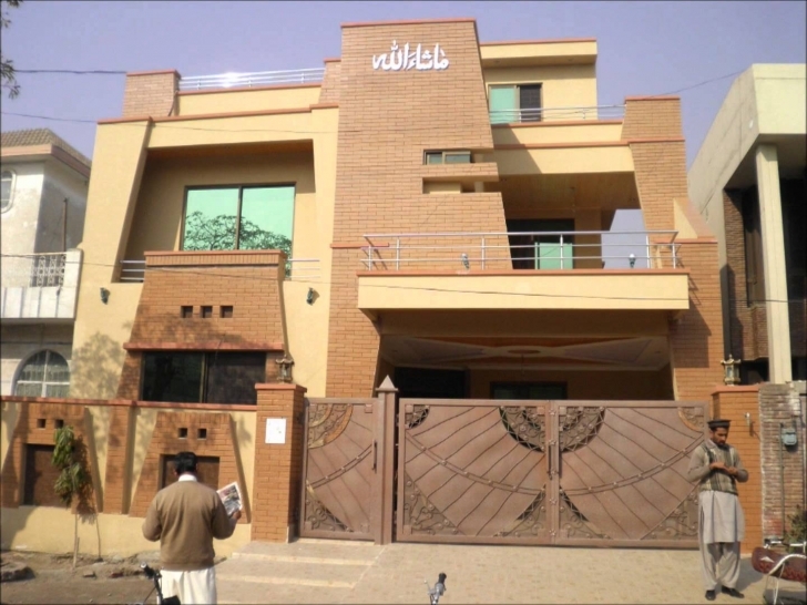 Fascinating Proficient Real Estate Houses - 10 Marla Brand New House For Sale In 15 Marla Only House Design In Pakistan Image