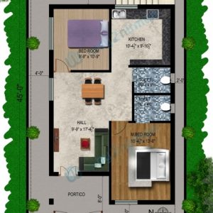 45 Yards 3D Houses