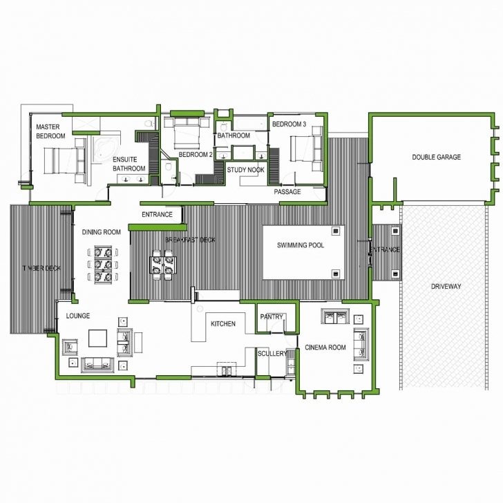 Good 2 Bedroom House Plans With Double Garage In South Africa Unique Most 3 Bedroom House With Double Garage Plans Photo