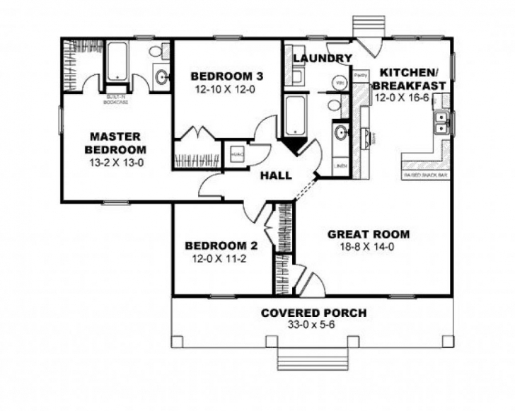 Good Floor Plan Of Bungalow House In Philippines - Bibserver 3 Bedroom Floor Plan Bungalow Image