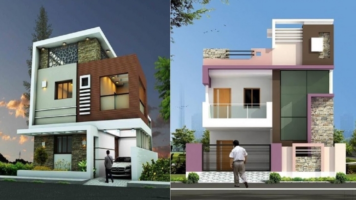 Good House Front Elevation Designs For Double Floor Single Floor House Home Front Design Double Floor Picture