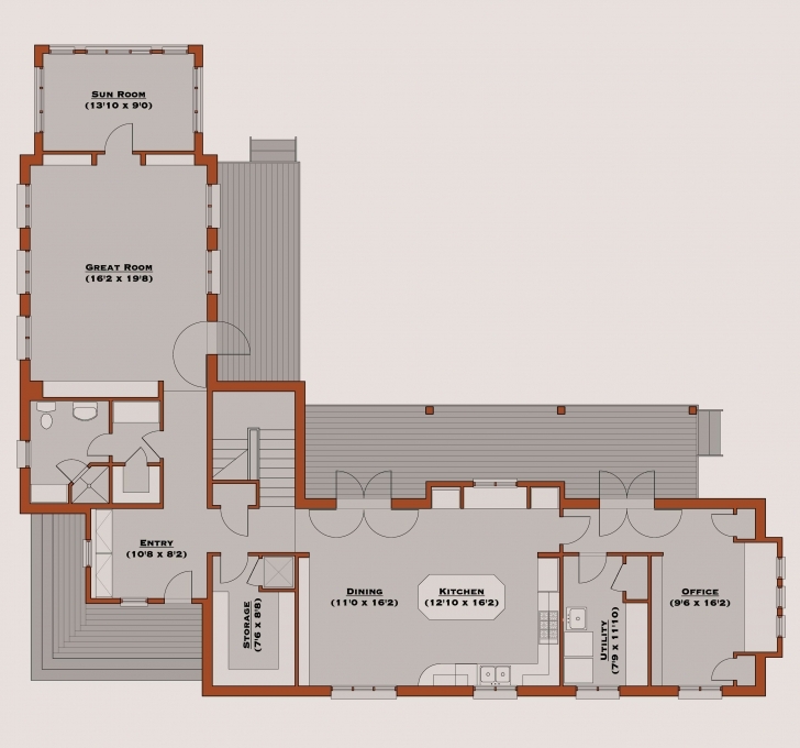 Good Impressive Idea Best L Shaped House Floor Plans Home Modern Shape L Shaped House Plans With Courtyard Photo