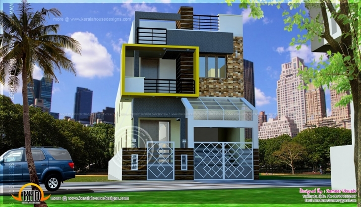 Good Modern Luxury South Indian Style House - Kerala Home Design And South Indian Small House Images Image