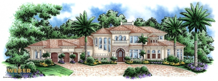 Good Tuscan House Plans: Mediterranean Tuscan Home Floor Plans Luxury Tuscan House Plans Pic